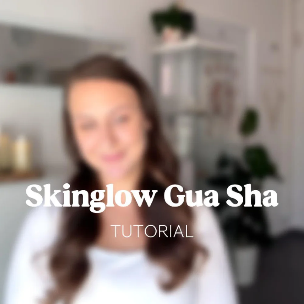 cover slika video tutoriala za pravilno uporabi Gua Sha pripomočka in tehnike